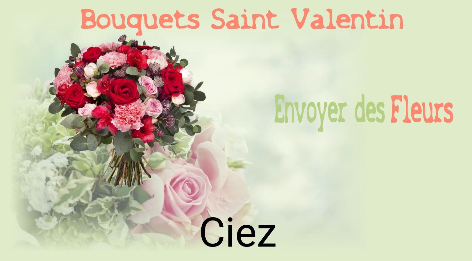 Roses de Saint-Valentin livrées à Ciez